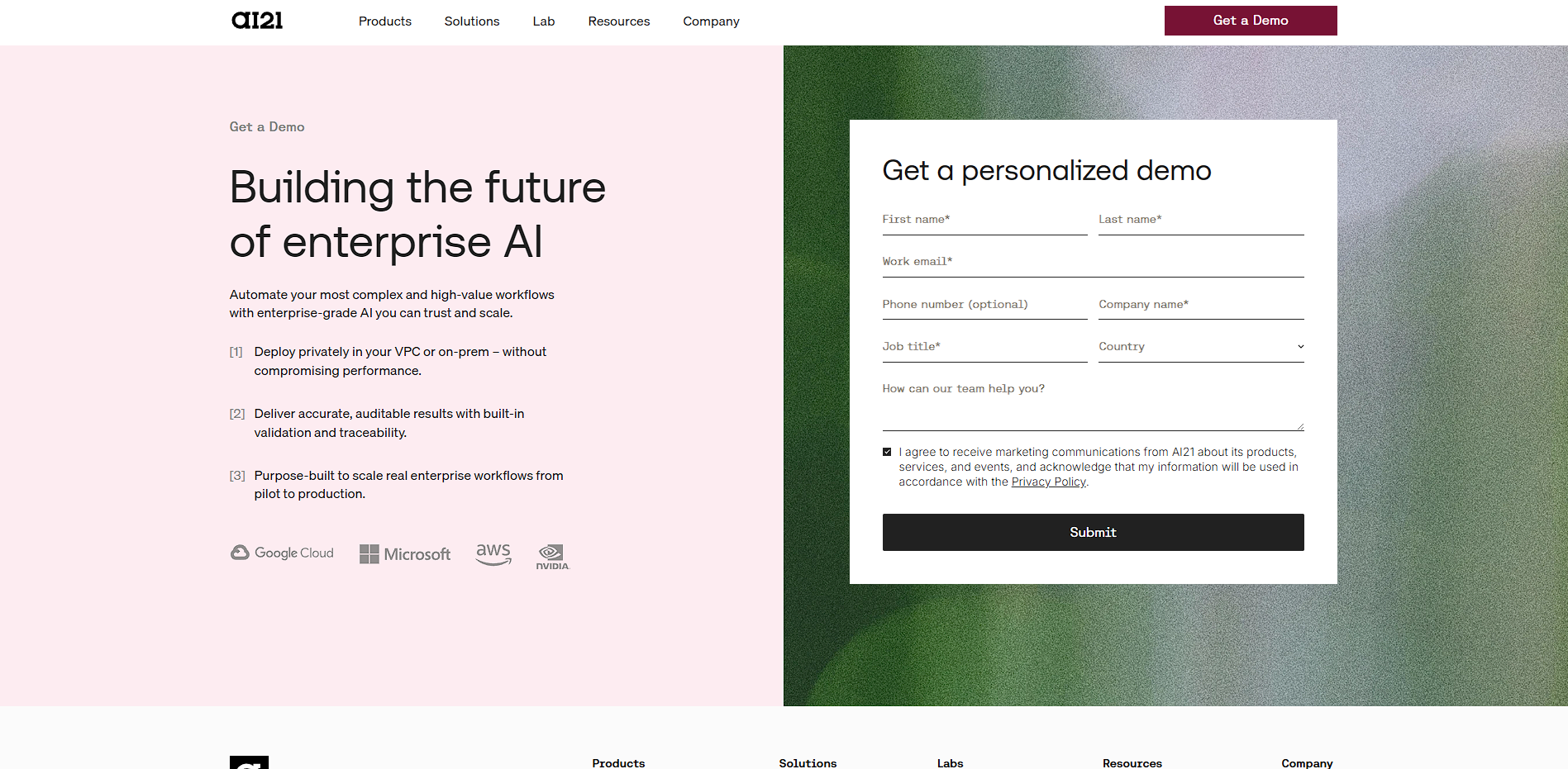 AI21 Labs screenshot 2